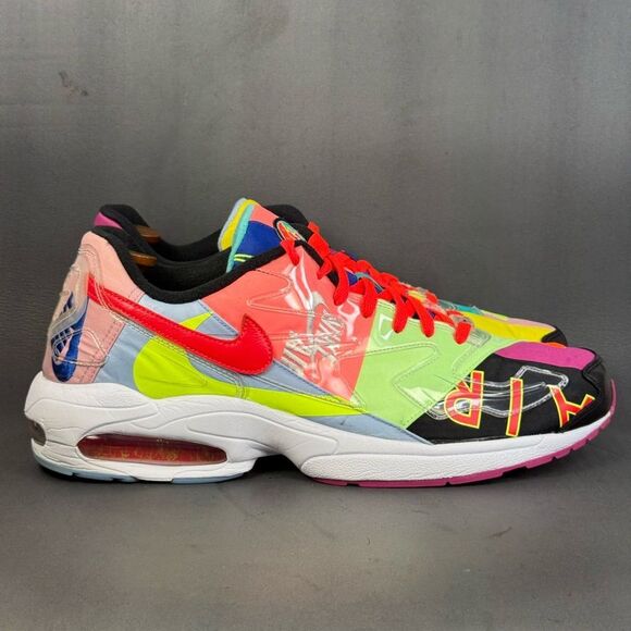 Nike Atmos x Air Max 2 Light QS 'Logos athletic sneaker shoe men’s size 15 - Picture 1 of 8